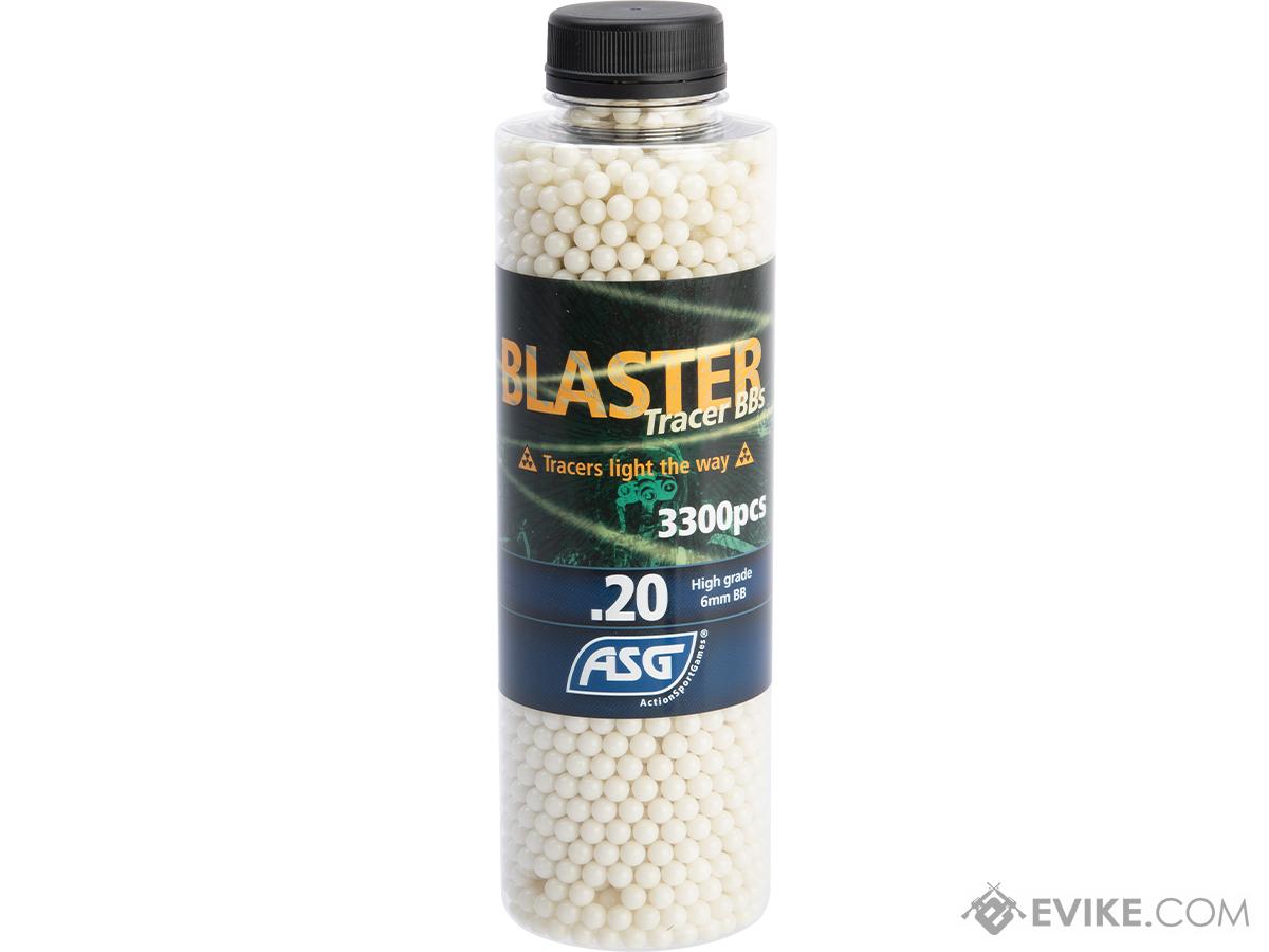 ASG Blaster 6mm Airsoft Tracer BBs  (Color: Green / 0.20g  / 3300 Rounds)