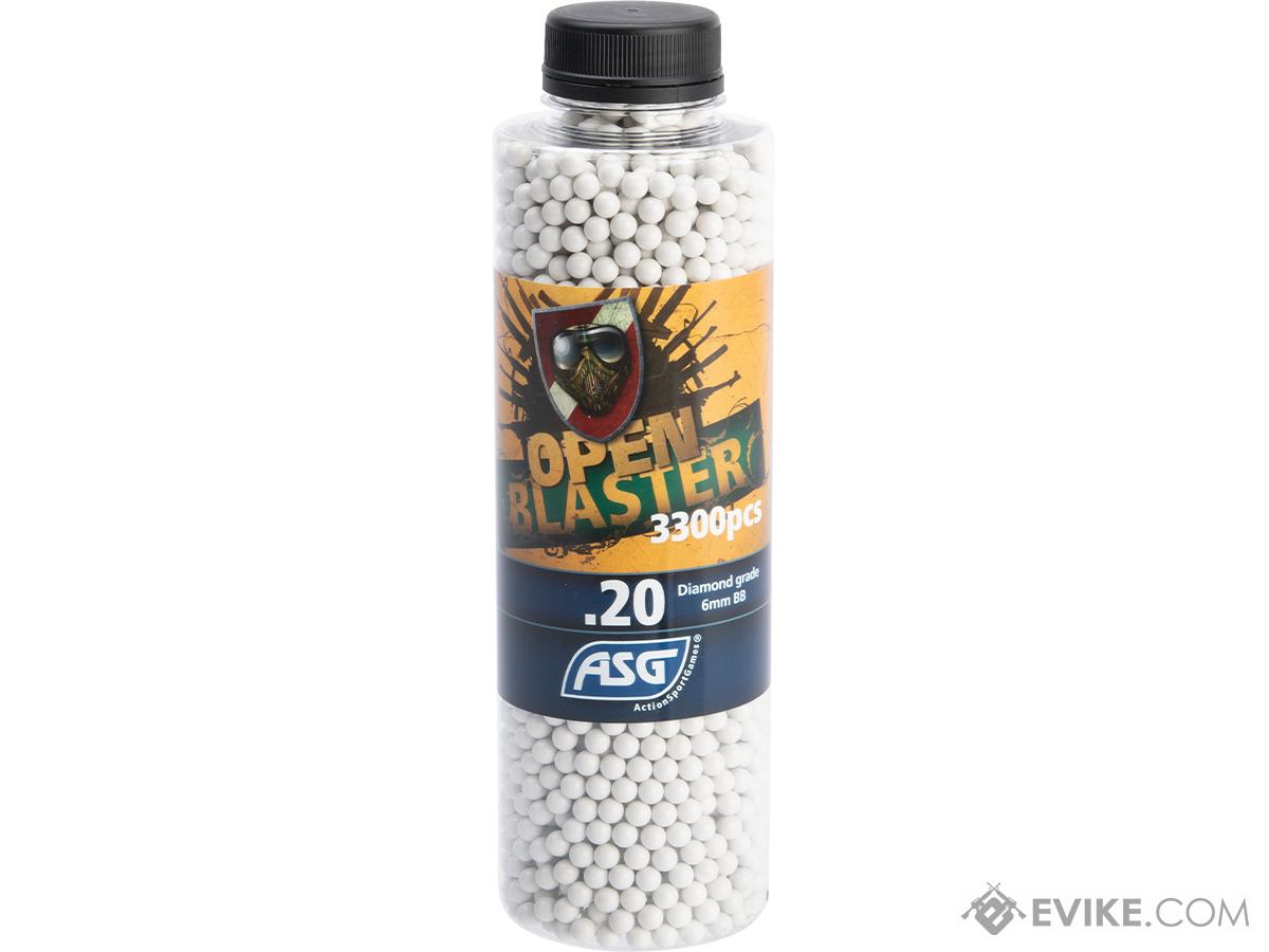 ASG Open Blaster 6mm Biodegradable Airsoft BBs (Weight: 0.20g / 3300 Rounds)