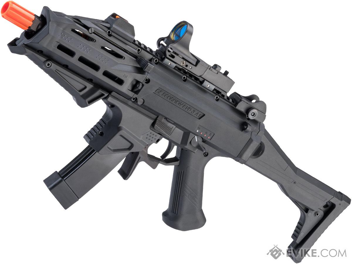 ASG CZ Scorpion EVO 3 A1 Airsoft AEG w/ ATEK Ergonomic Kit (Color: Black)