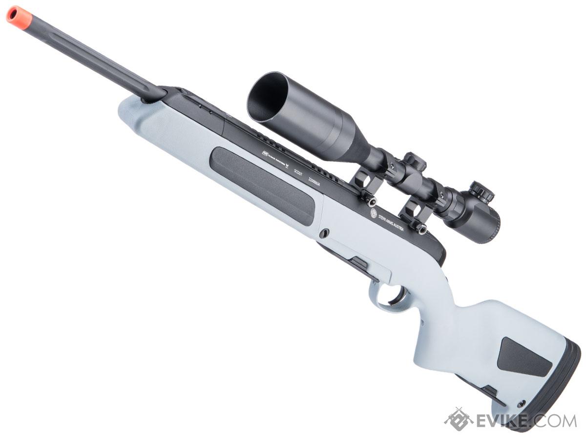 ASG Steyr Licensed Scout Airsoft Sniper Rifle (Color: Grey)