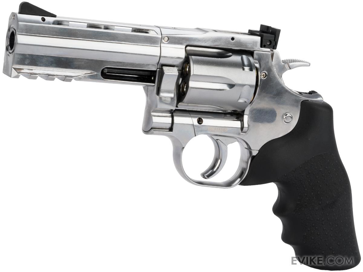 ASG Dan Wesson 715 CO2 Powered 4.5mm Airgun Revolver (Color Silver / 4