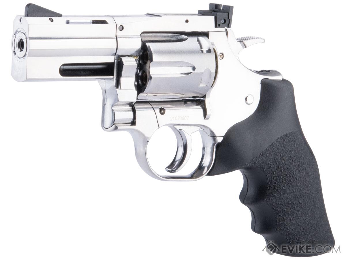 ASG Dan Wesson 715 CO2 Powered 4.5mm Airgun Revolver (Color: Silver / 2.5 Snub Nose / BB Gun)