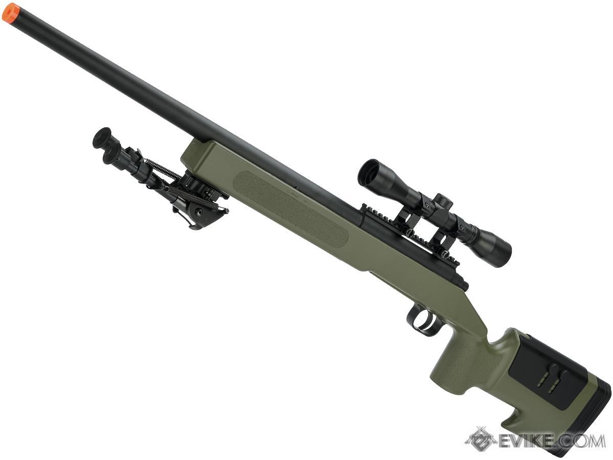 McMillan USMC M40A3 SportLine Airsoft Sniper Rifle by ASG (Color: OD Green Evike.com Exclusive)