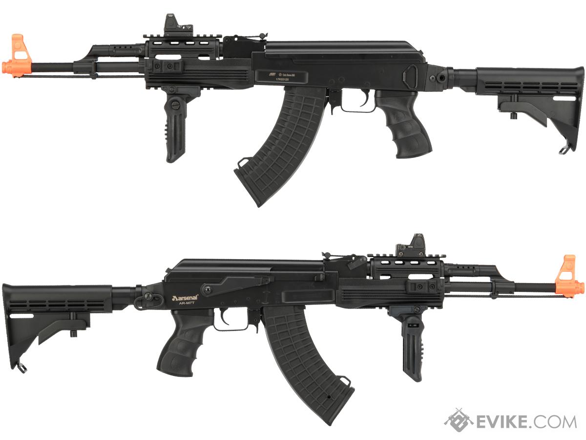 ASG AK-47 Arsenal Full Stock AEG - M7T Black RIS Model – Airsoft Atlanta