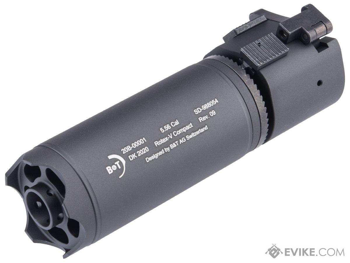 ASG B&T Licensed Rotex-V QD Mock Suppressor (Color: Black / Compact)