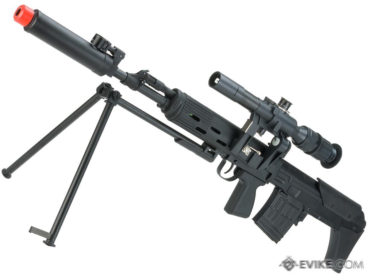 CYMA Standard SVU Airsoft AEG Bullpup Sniper Rifle (Model: Original w/ Integrated Bipod)