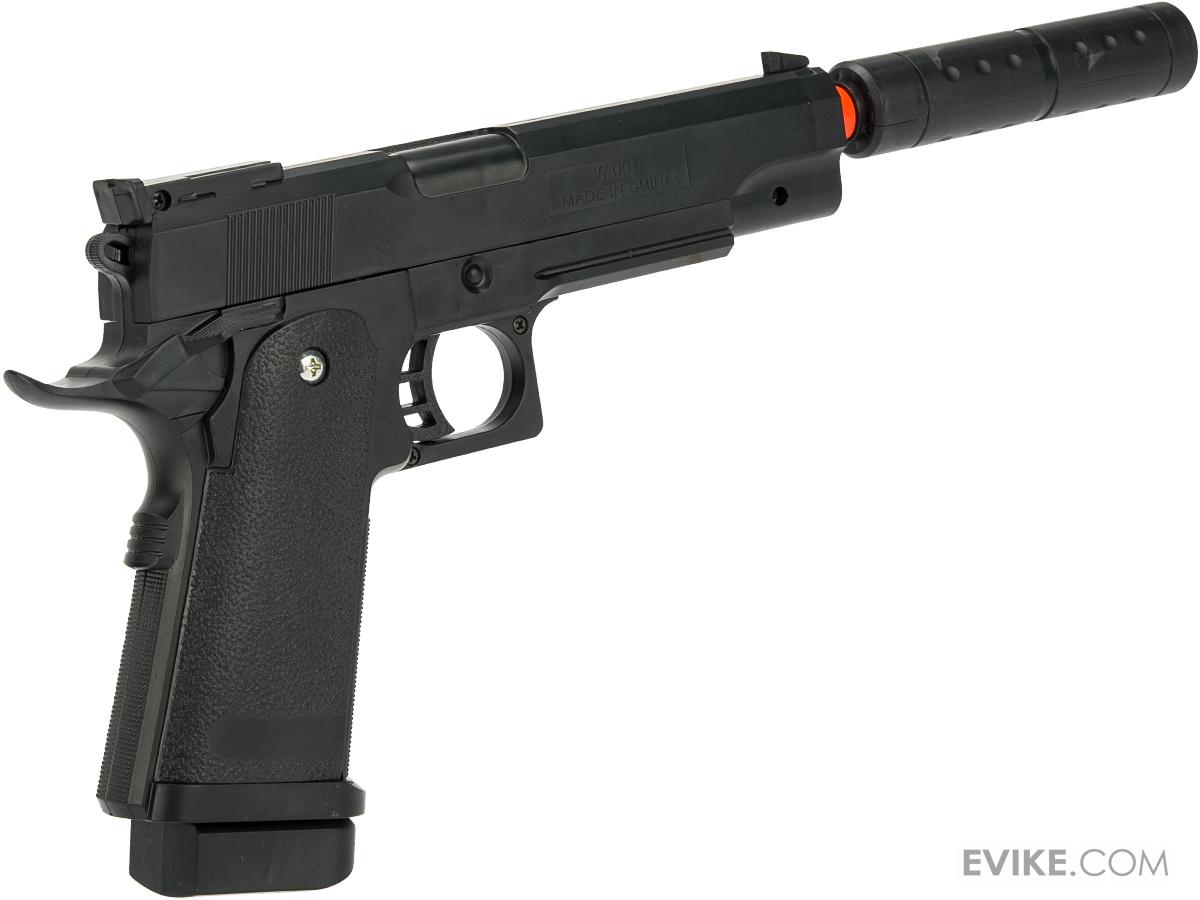 JG Polymer Single Shot Airsoft Spring Gun Armory Series (Model HiCAPA