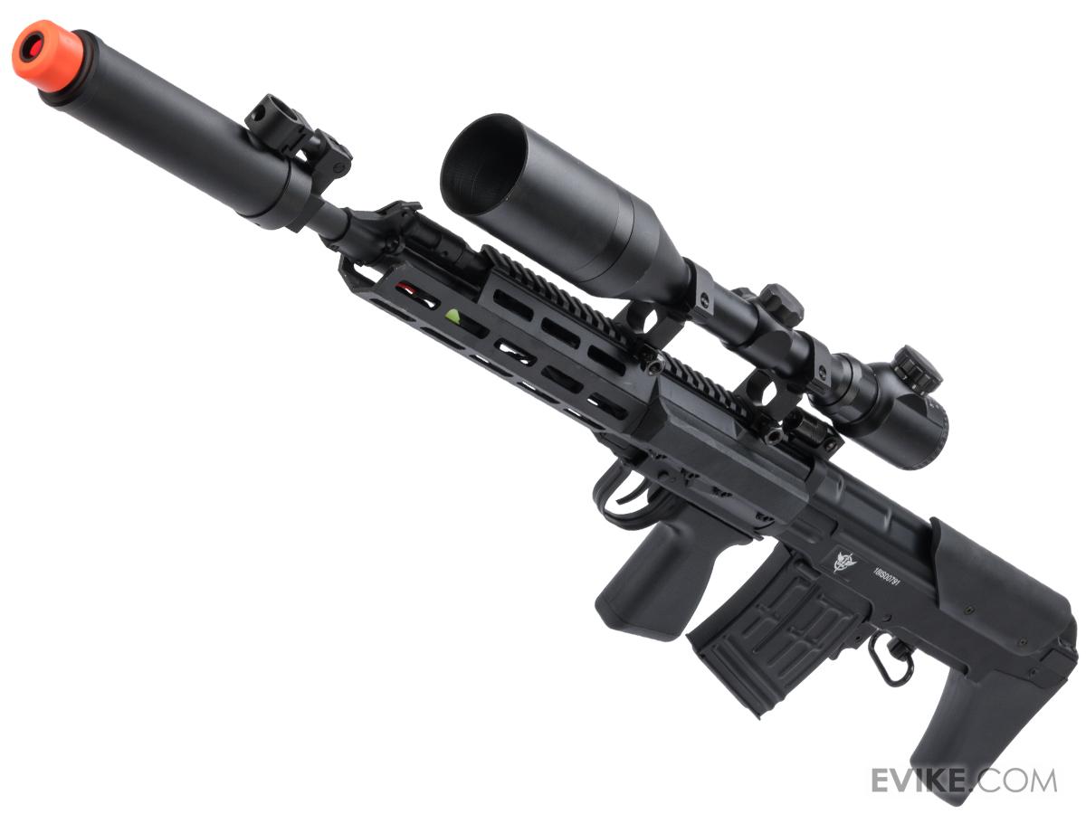 TActical SVU Airsoft Bullpup Sniper Rifle AEG w/ MLOK Handguard by