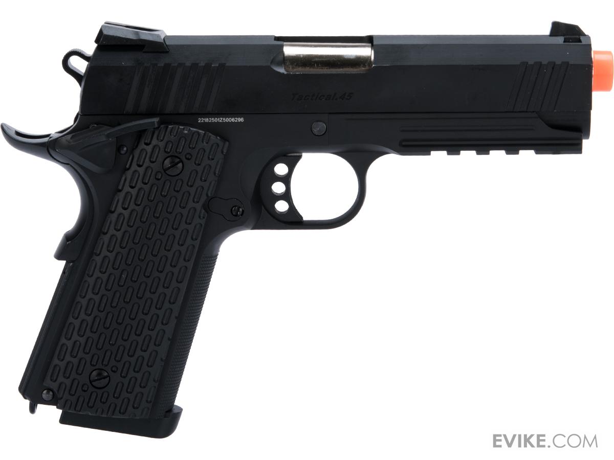 Matrix Tactical 4.3 1911 Gas Blowback Airsoft Pistol (Color Black