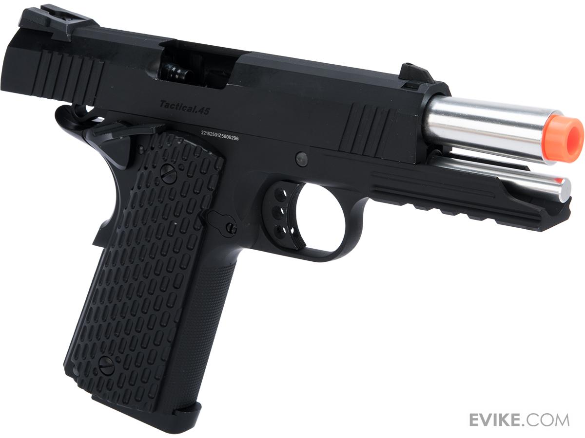 Matrix Tactical 4.3 1911 Gas Blowback Airsoft Pistol (Color Black