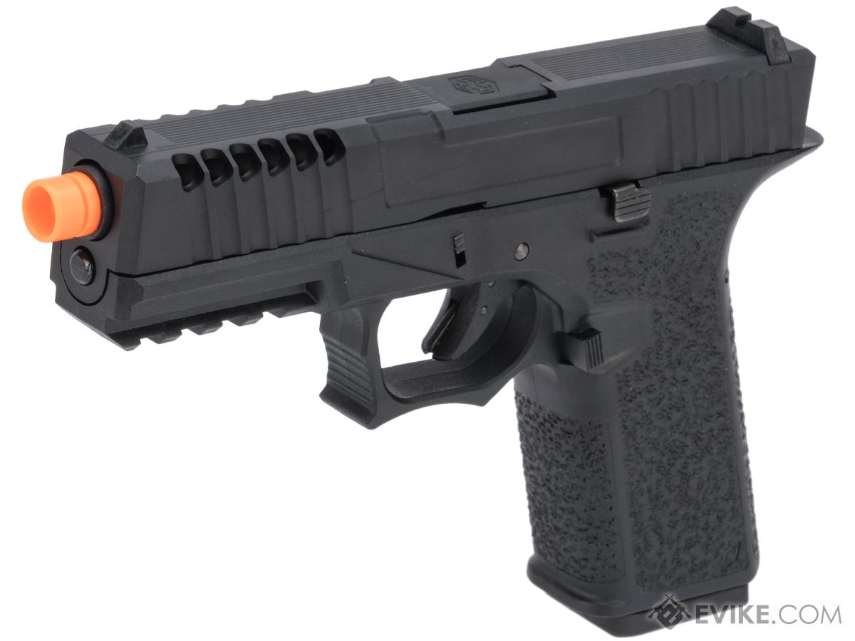 AW Custom VX7 Series Gas Blowback Airsoft Pistol (Model: Z80 / Green Gas / Black)