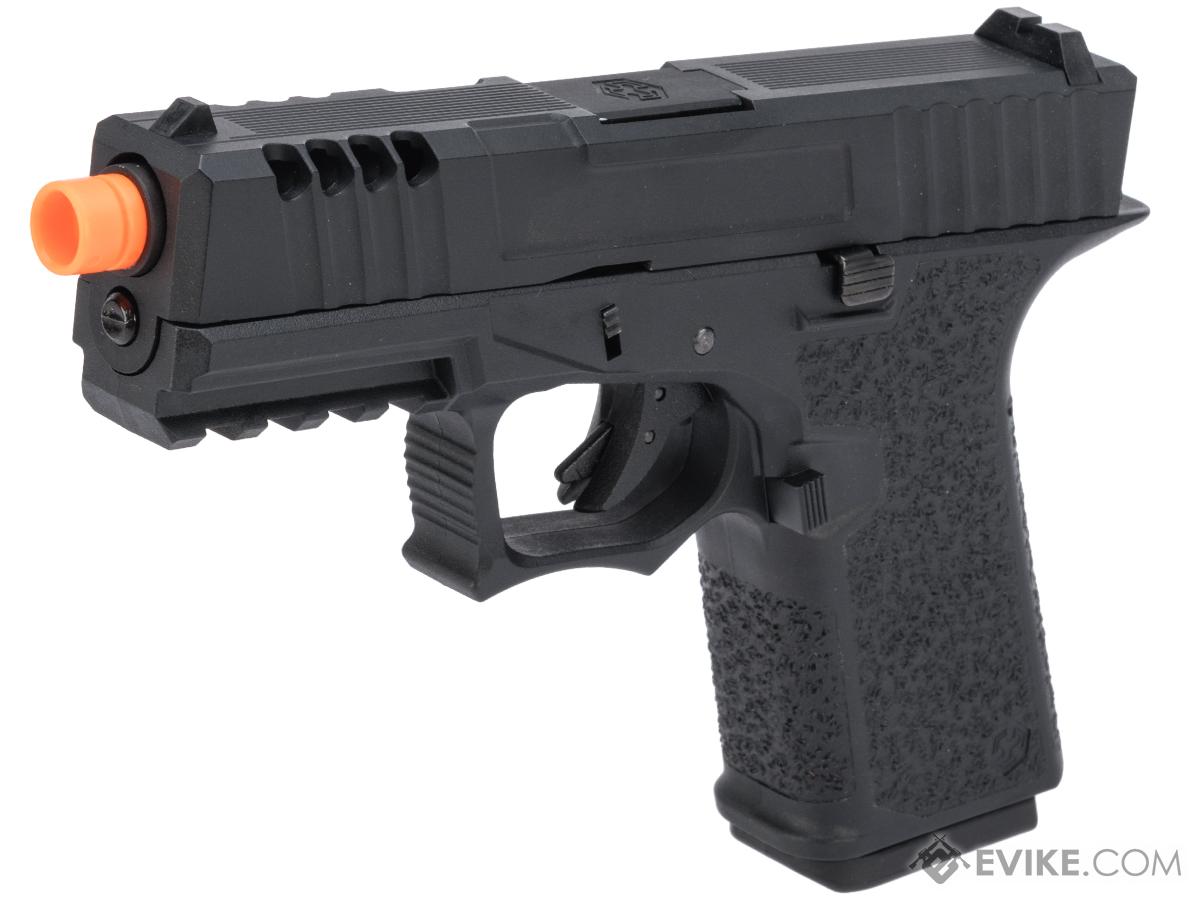 AW Custom VX9 Compact Series Gas Blowback Airsoft Pistol (Model: Z80 / Black)
