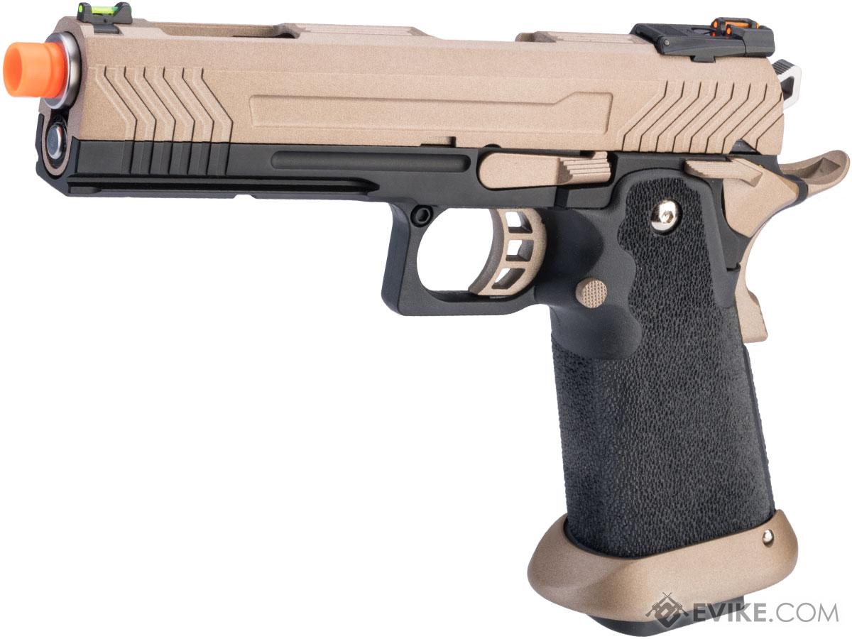 AW Custom HX11 Hi-Capa Competition Grade Full Auto Select Fire GBB Pistol (Color: Flat Dark Earth)