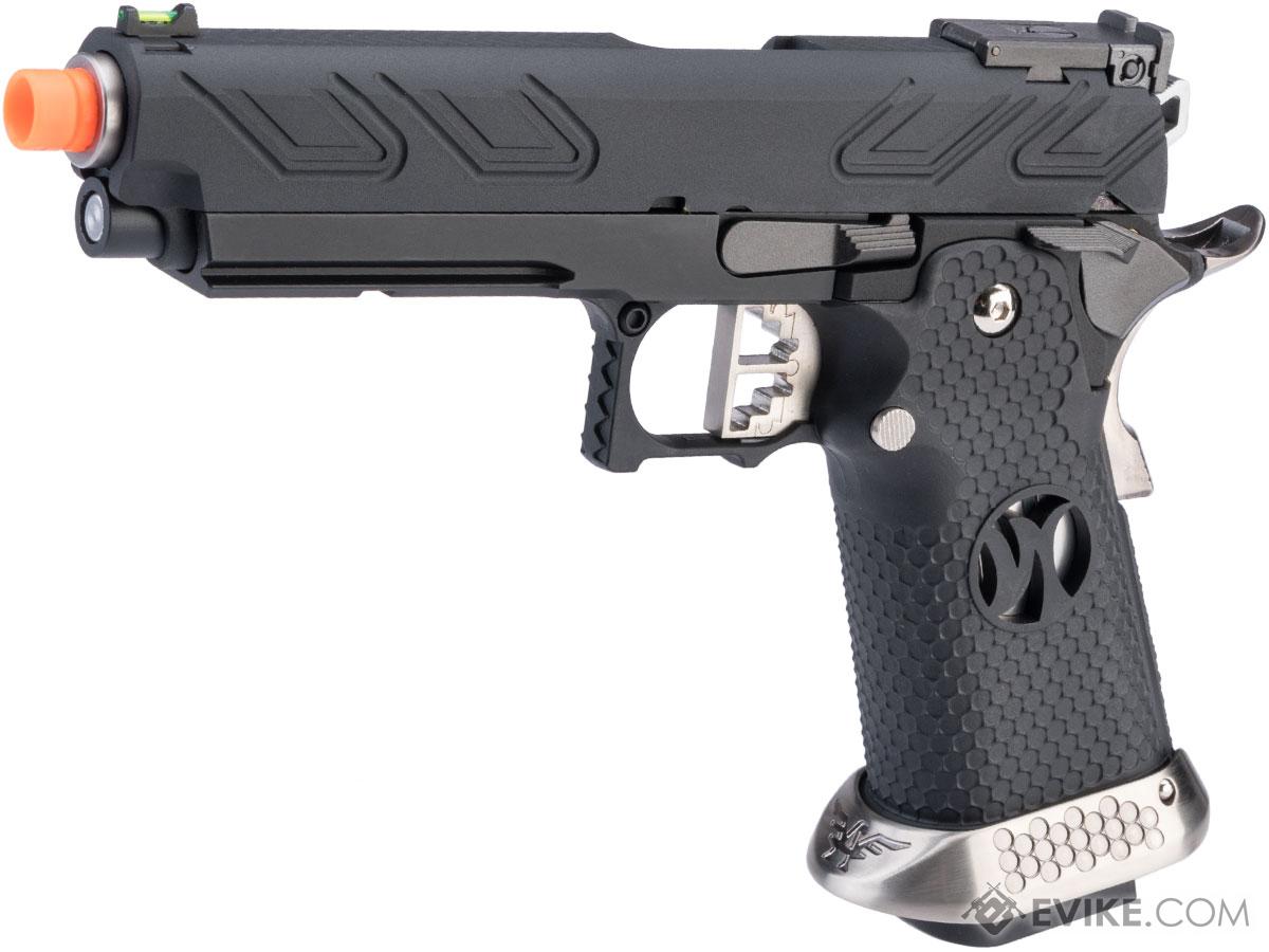 AW Custom HX23 4.3 Hi-Capa Competition Grade Full Auto Select Fire GBB Pistol (Color: Black)