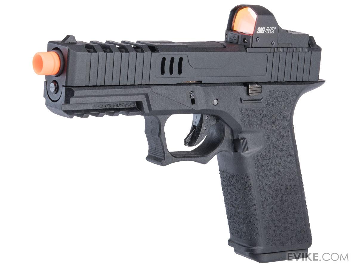 AW Custom VX7 Series Gas Blowback Airsoft Pistol (Model X80 Matrix Red Dot Sight / Green Gas