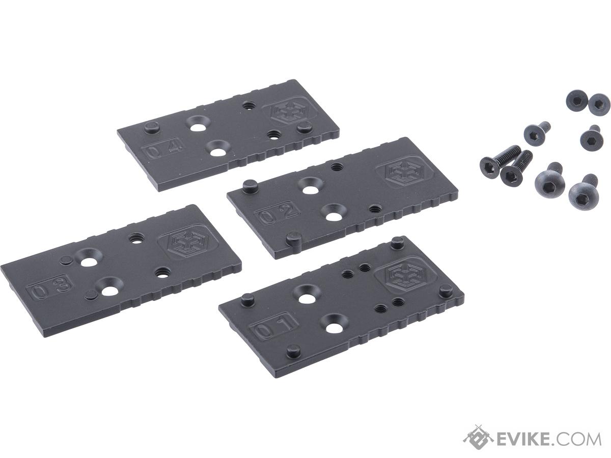 AW Custom Optic Mounting Kit for SAI Blu & VX Series Gas Blowback Airsoft Pistols (Color: Black)