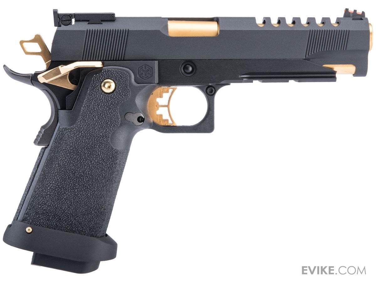 AW Custom Gold Match HX27 Hi-CAPA Gas Blowback Airsoft Pistol