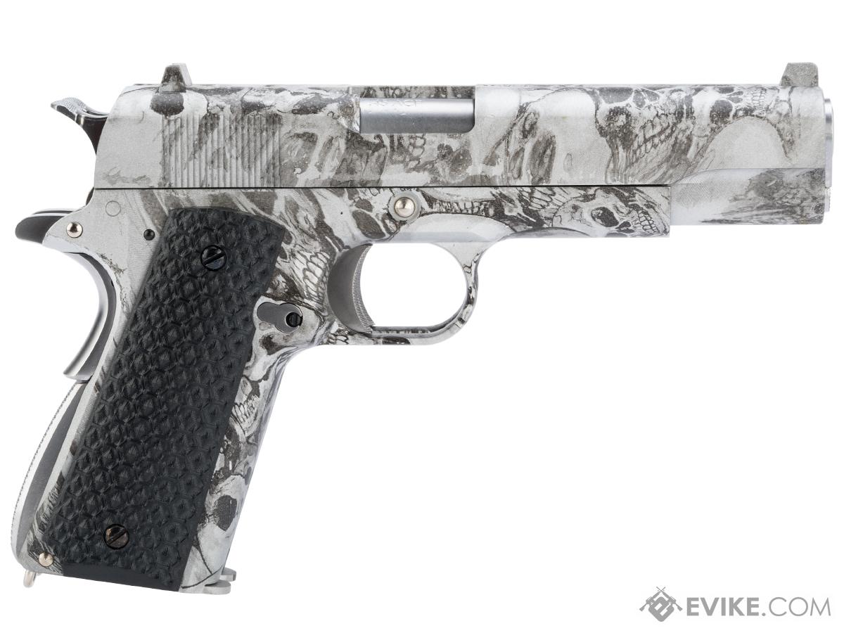 AW Custom Double Barreled 1911 Airsoft Gas Blowback Pistol