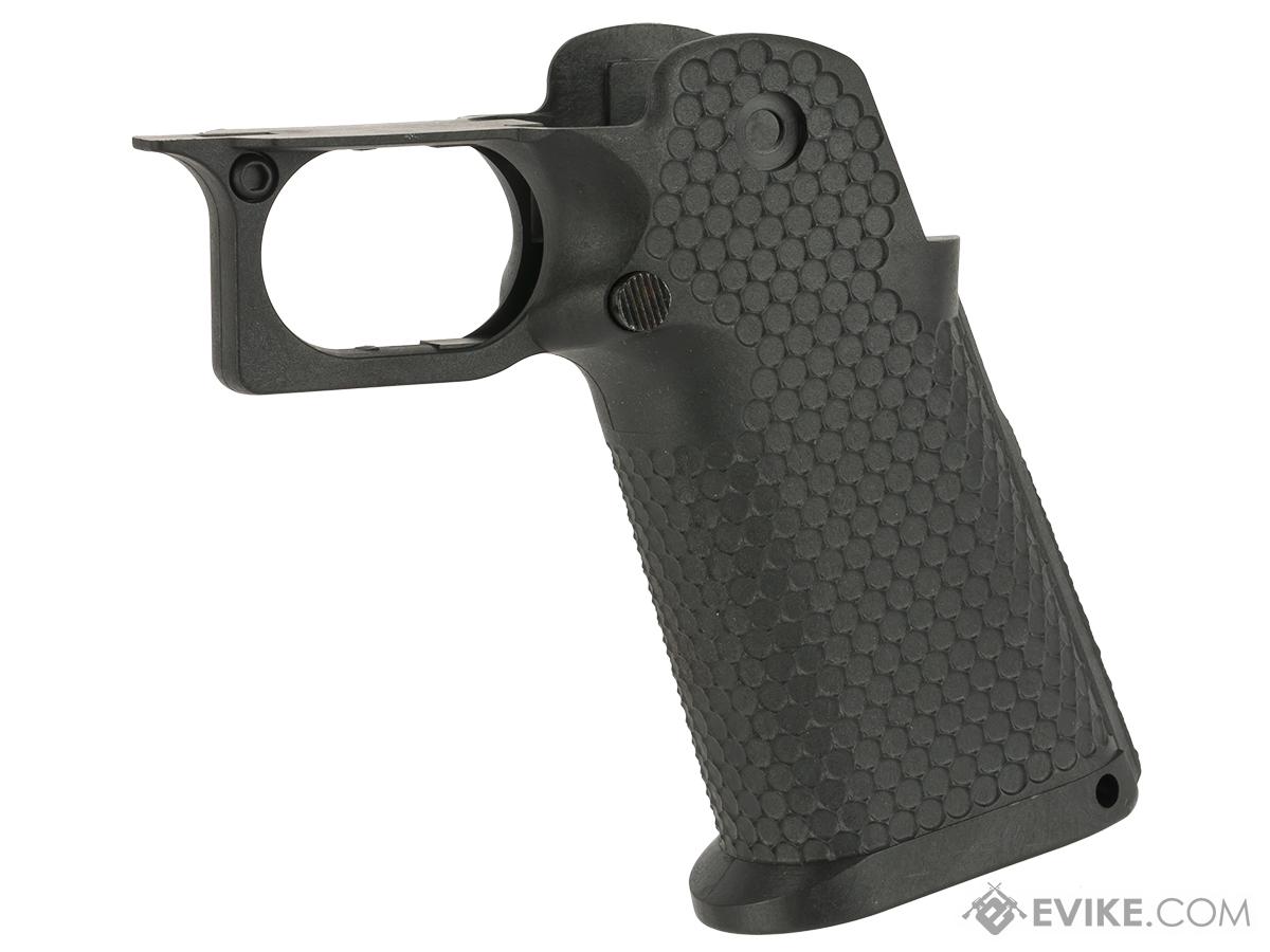 AW Custom HX Grip Kit for Hi-Capa Series Gas Blowback Airsoft Pistols - Black