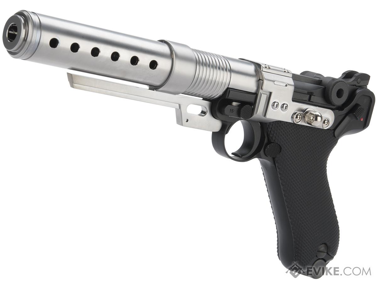 AW Custom Limited Edition Custom Built Luger P08 6 Pistol with Muzzle  Device (Package: Gun Only), Airsoft Guns, Gas Airsoft Pistols -   Airsoft Superstore