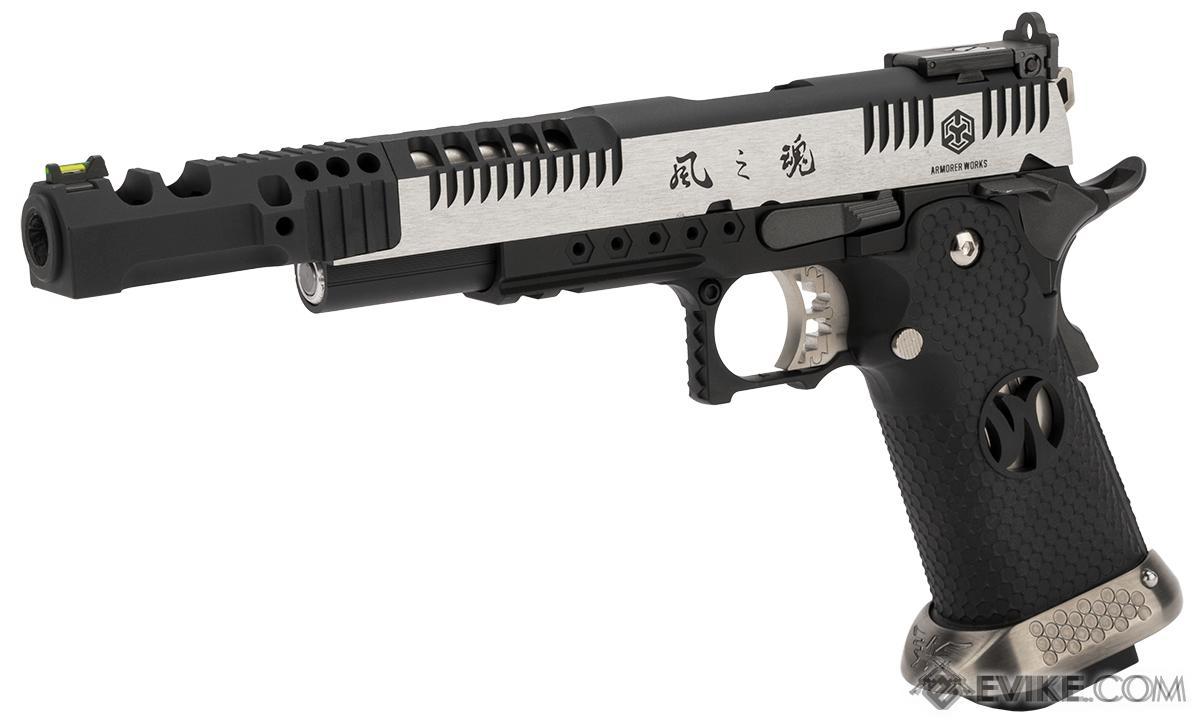 AW Custom HX24 Wind Velocity IPSC Gas Blowback Airsoft Pistol (Color: Two-Tone)