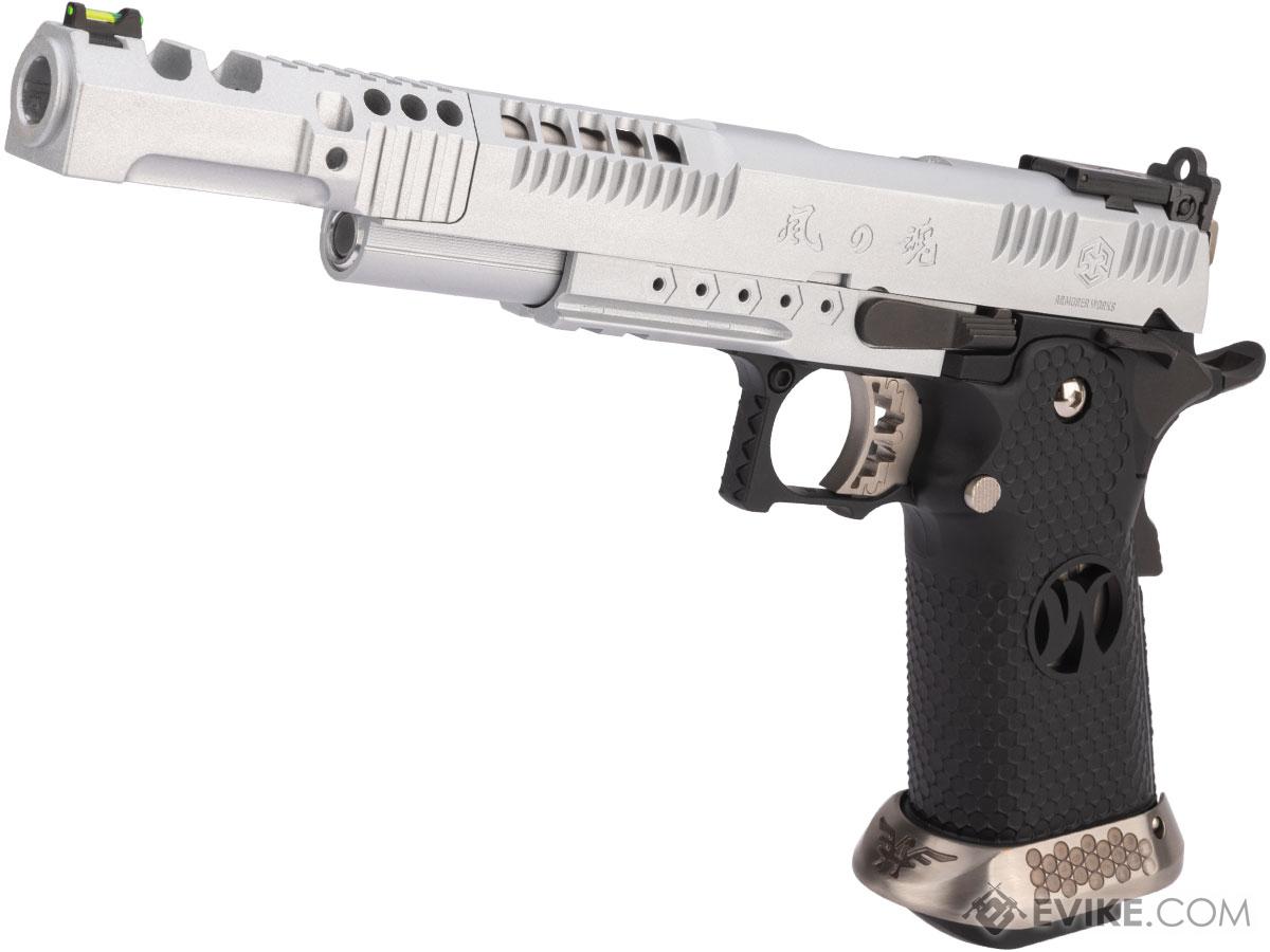 AW Custom Japanese Spec HX24 Wind Velocity IPSC Gas Blowback Airsoft Pistol (Color: Silver)