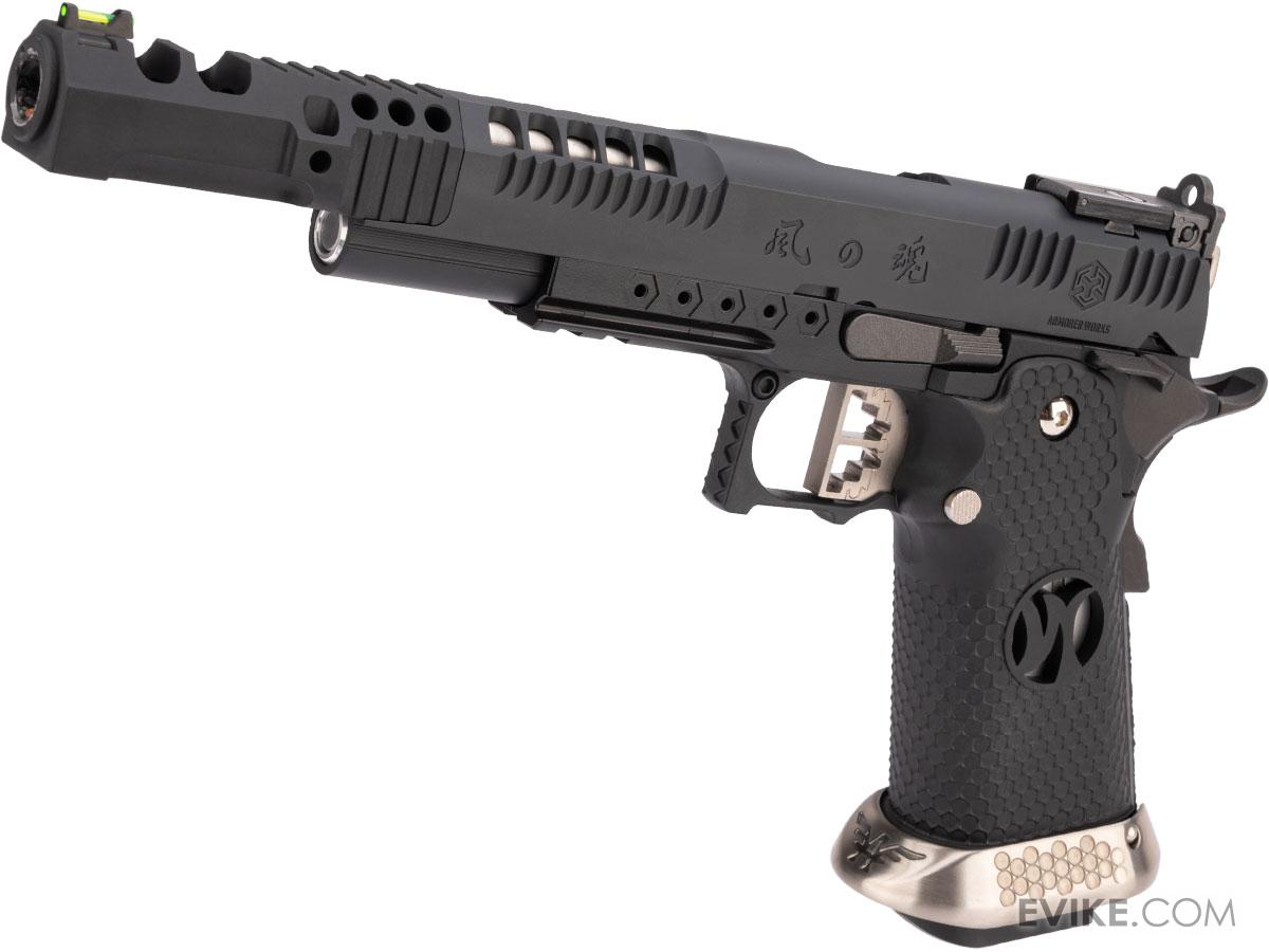 AW Custom Japanese Spec HX24 Wind Velocity IPSC Gas Blowback Airsoft Pistol (Color: Black)