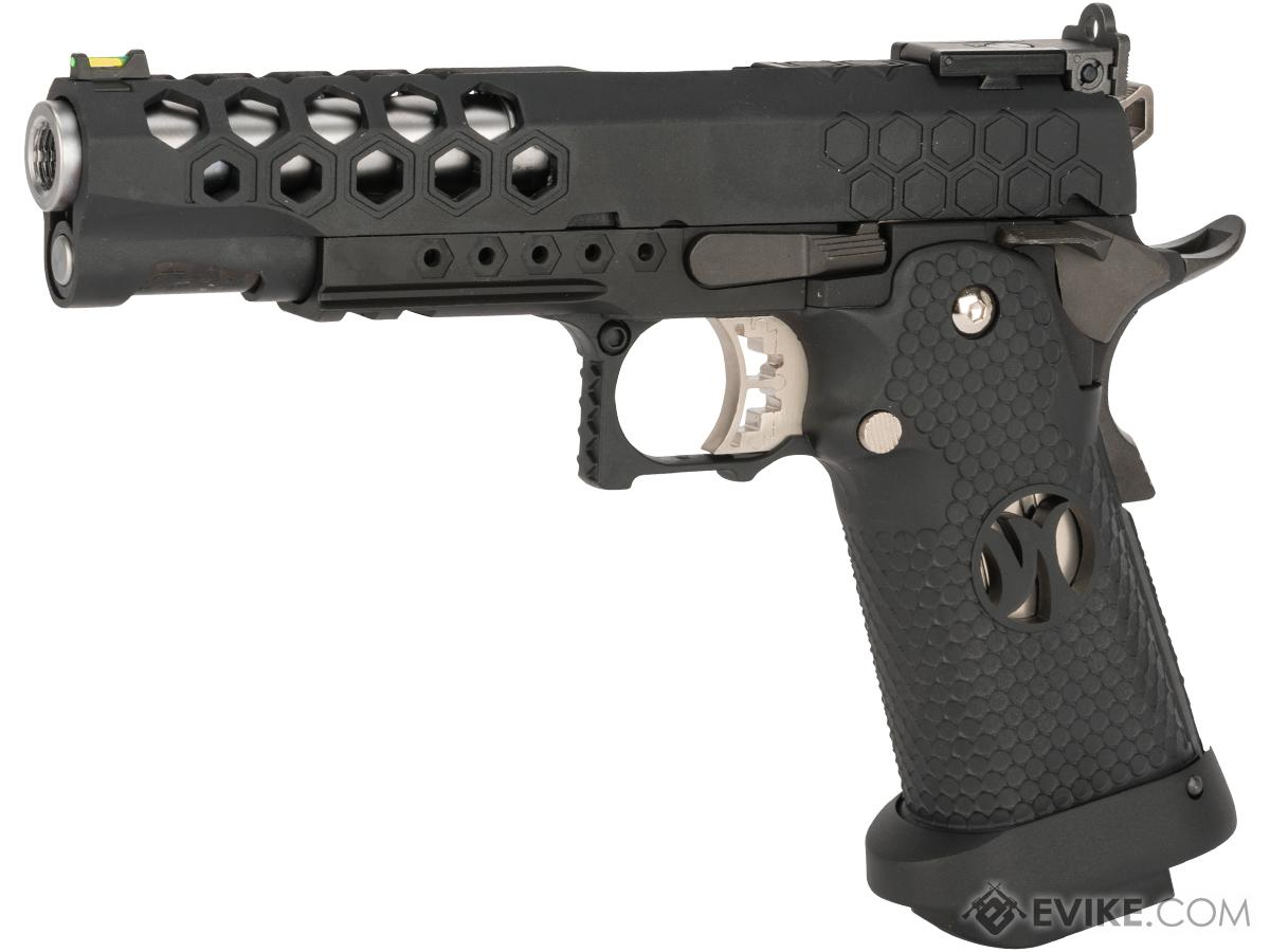 AW Custom HX25 Honeycomb Competition Ready Gas Blowback Airsoft Pistol (Color: Black)
