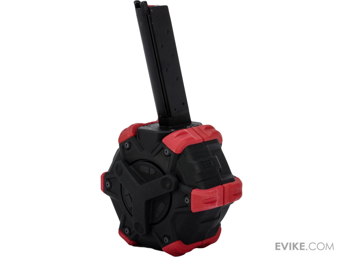 AW Custom Drum Magazine for Gas Blowback Airsoft Pistols & Rifles