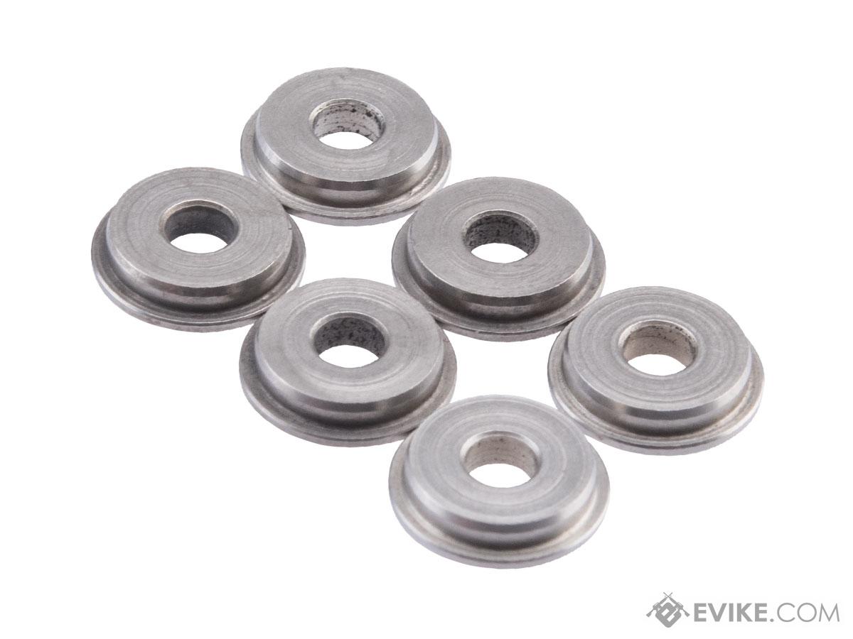 Aztech Innovations Stainless Steel Low Profile 8mm Bushings for Airsoft AEG Gearboxes