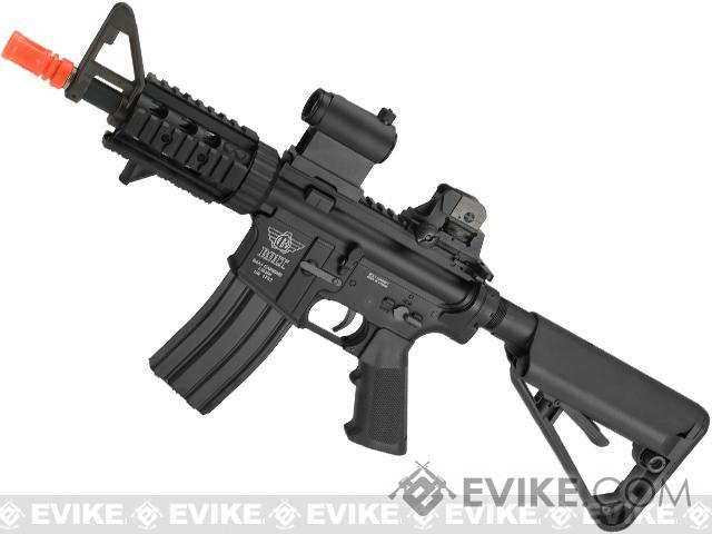 BOLT M4 PMC Baby B.R.S.S. High Cycle Full Metal Recoil EBB Airsoft AEG Rifle (Color: Black)