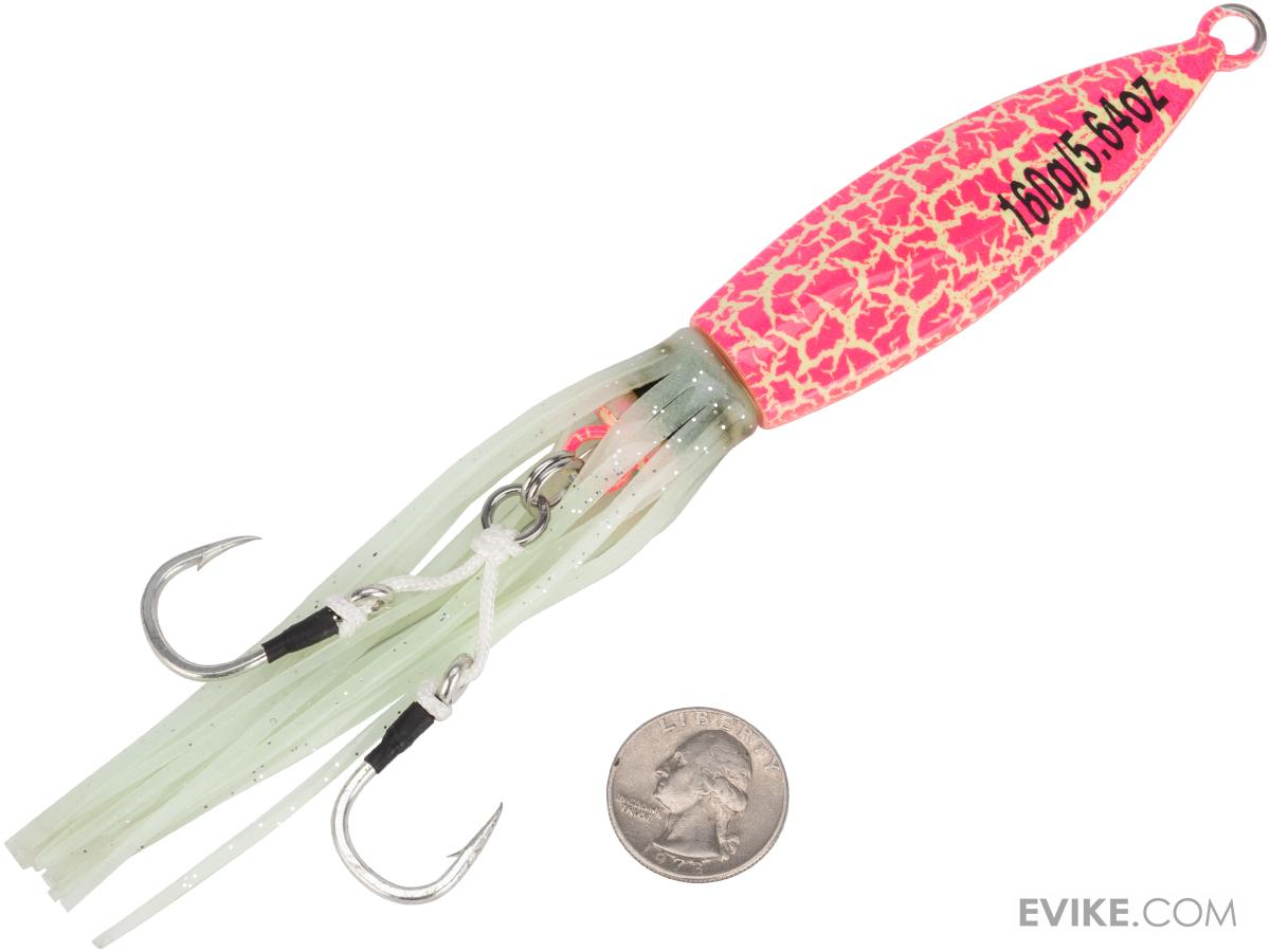 Battle Angler Ghost Squid Jigging Fishing Lure (Model: 160g / Pink Fissure)