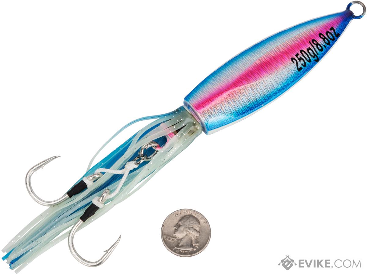 Battle Angler Ghost Squid Jigging Fishing Lure (Model: 250g / Blue Pink),  MORE, Fishing, Jigs & Lures -  Airsoft Superstore