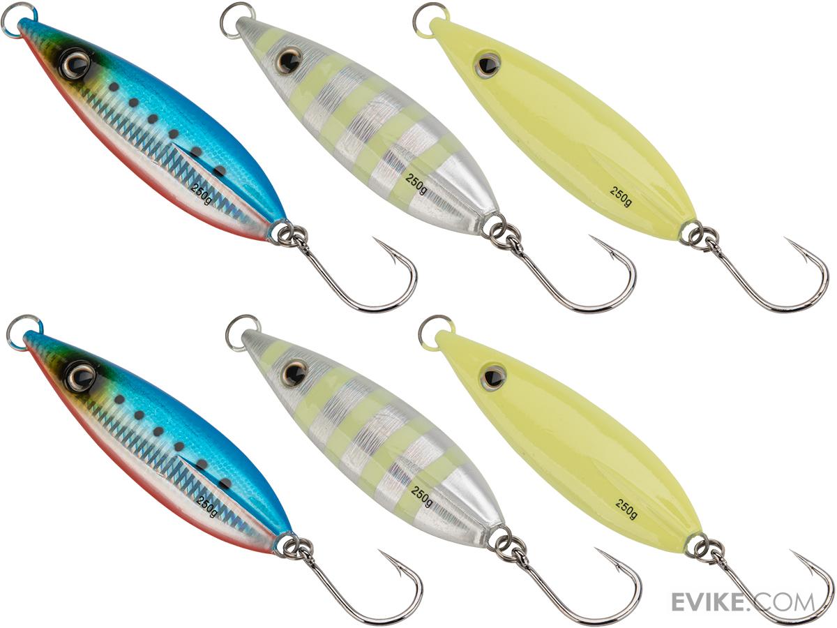 Battle Angler Phantom-Fall Jigging Lure Fishing Jig (Model: Monster Hunter Bundle / 250g / Tuna Hook)