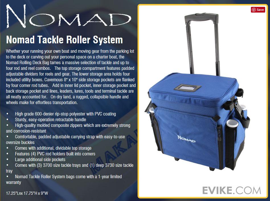 okuma nomad rolling deck bag
