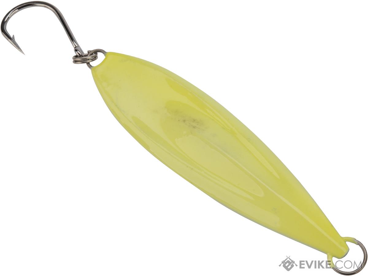 Battle Angler Phantom-Fall Jigging Lure Fishing Jig (Model: Chrome Zebra  Stripe / 250g / Tuna Hook)