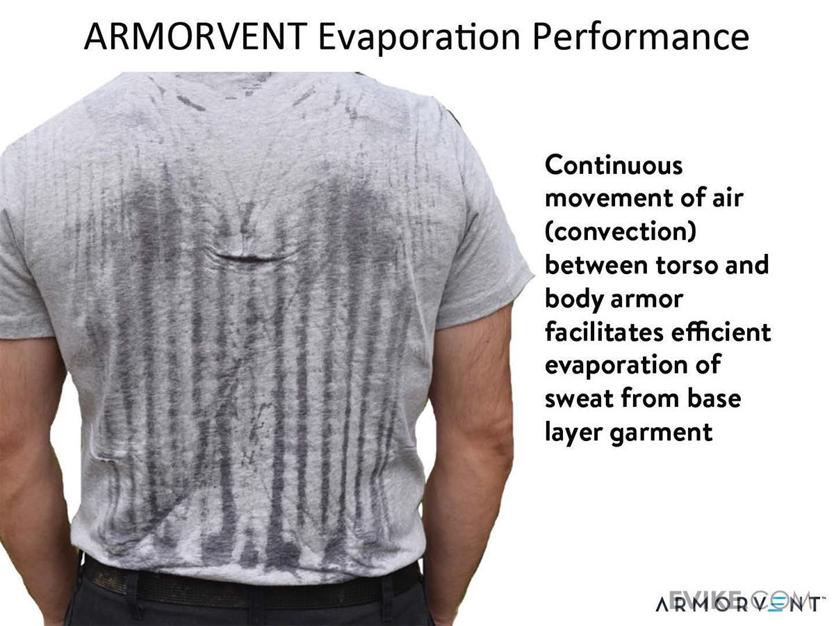 Body Armor Vent "ICE" Ventilation System for Concealable Body Armor