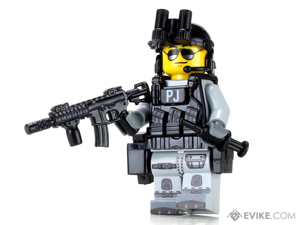 Modern Brick Warfare FBI Swat Team Police Squad Custom Minifigure