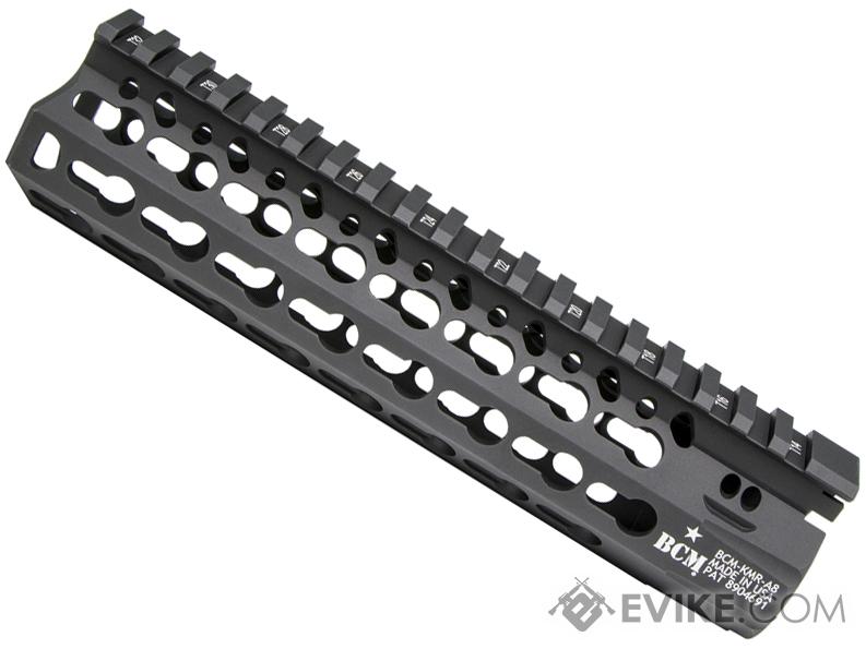 BCM GUNFIGHTER KMR Alpha KeyMod Modular Rail for AR15 Rifles (Length: 8 / Black)