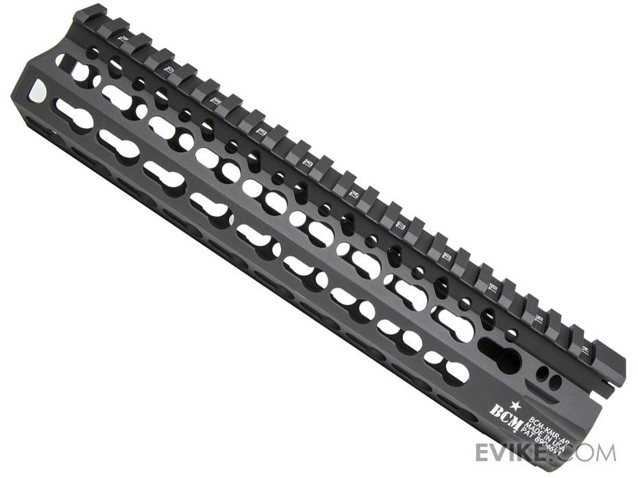 BCM GUNFIGHTER KMR Alpha KeyMod Modular Rail for AR15 Rifles (Length: 9 / Black)