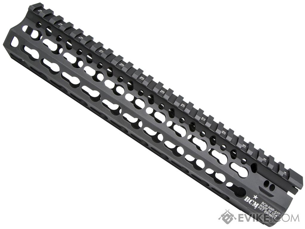 BCM GUNFIGHTER KMR Alpha KeyMod Modular Rail for AR15 Rifles (Length: 10 / Black)