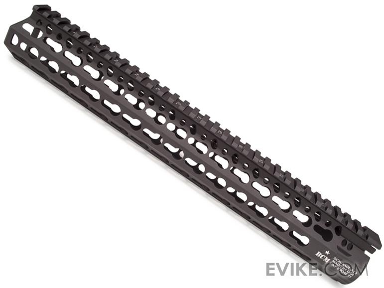 BCM GUNFIGHTER KMR Alpha KeyMod Modular Rail for AR15 Rifles (Length: 13 / Black)