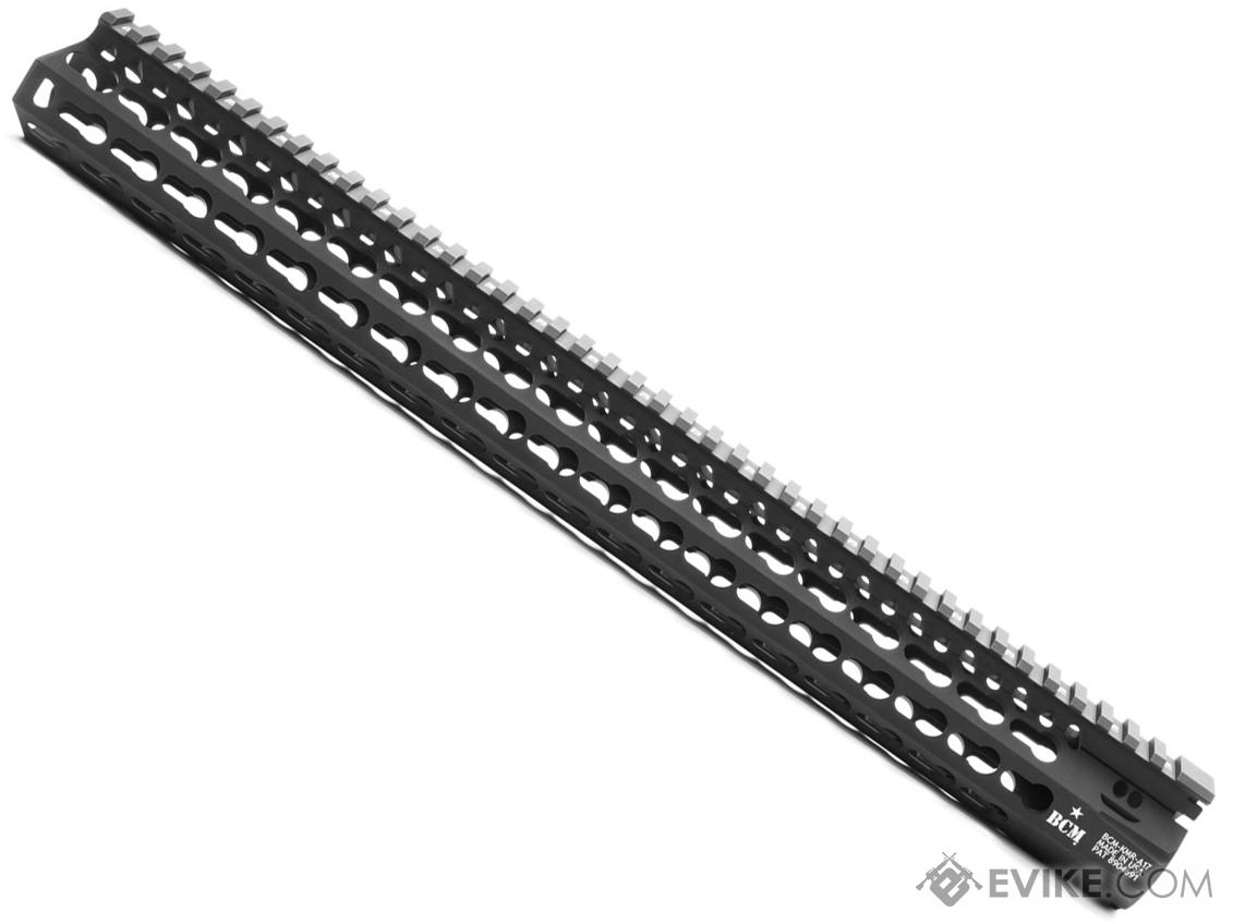 BCM GUNFIGHTER KMR Alpha KeyMod Modular Rail for AR15 Rifles (Length: 17 / Black)