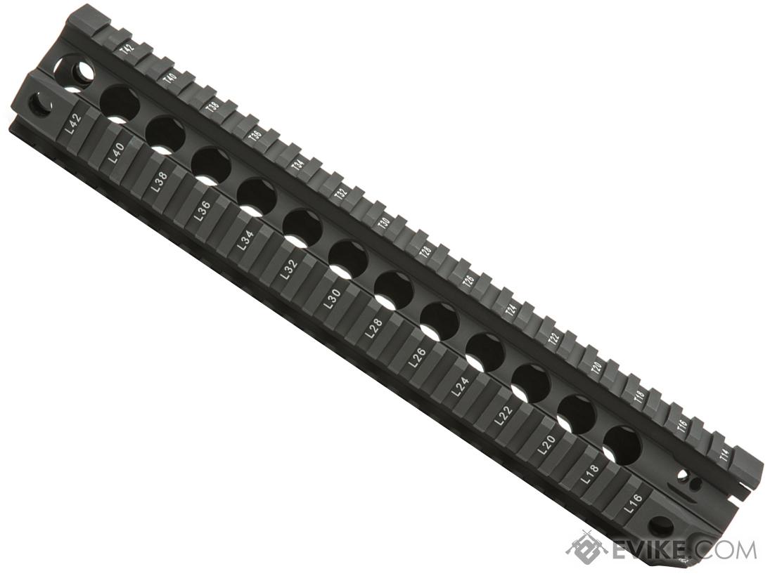 BCM GUNFIGHTER Quad Rail Free Float Handguard (Length: 12 / Black)