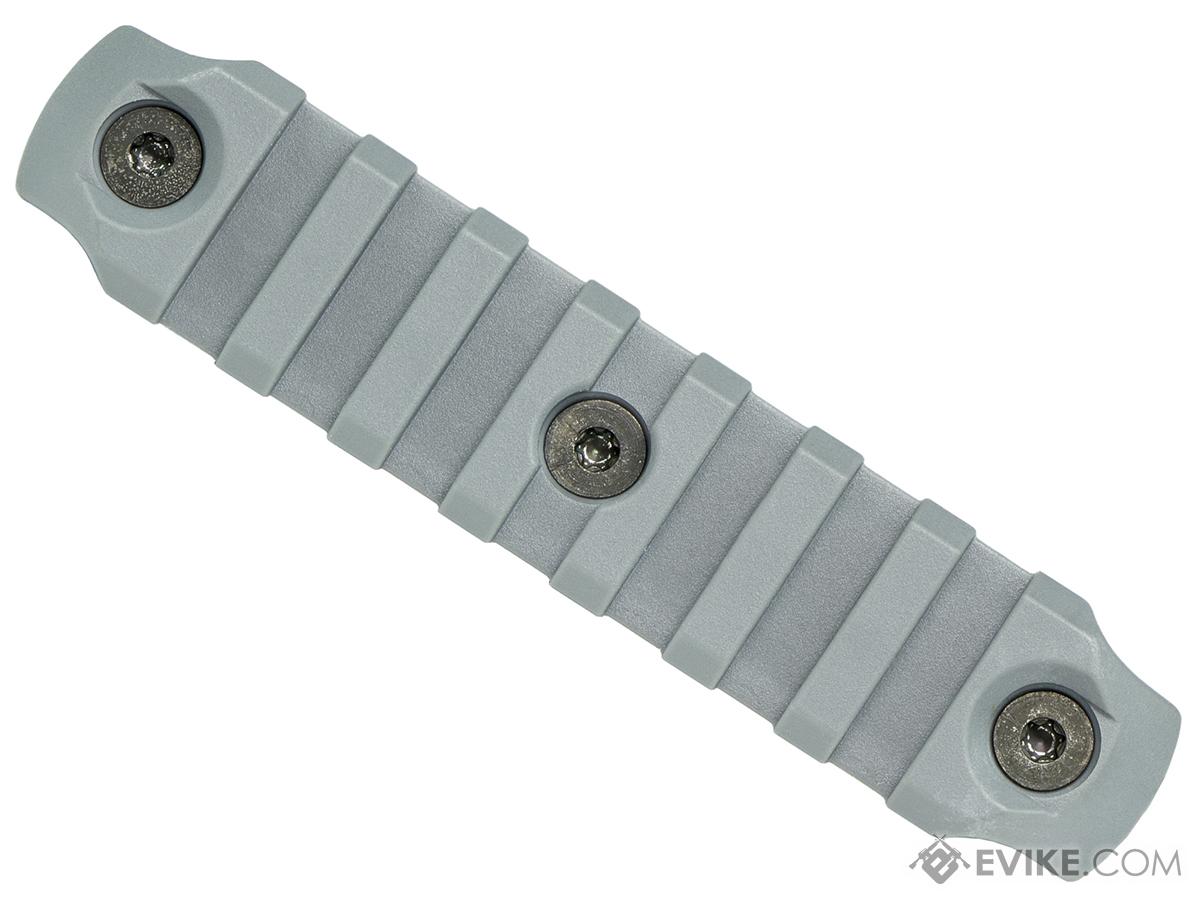 BCM Nylon Fiber KeyMod Picatinny Rail Adapter (Length: 4 / Wolf Grey)