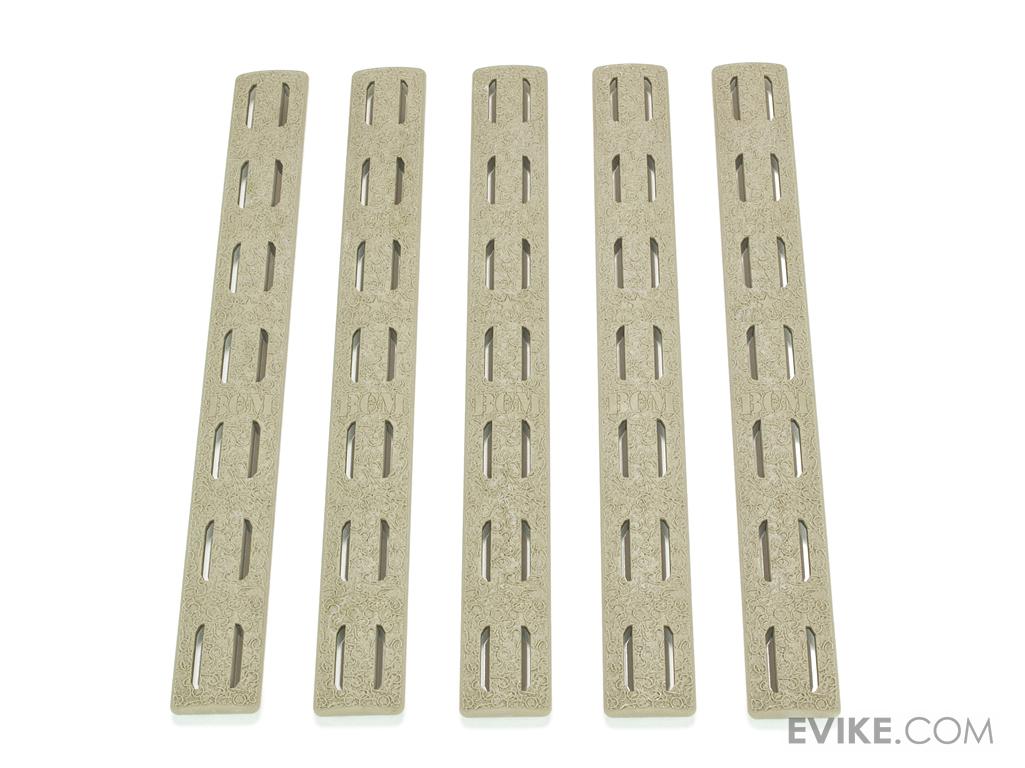 BCM Gunfighter KeyMod Rail Panel (Color: Flat Dark Earth / 5 Pack)