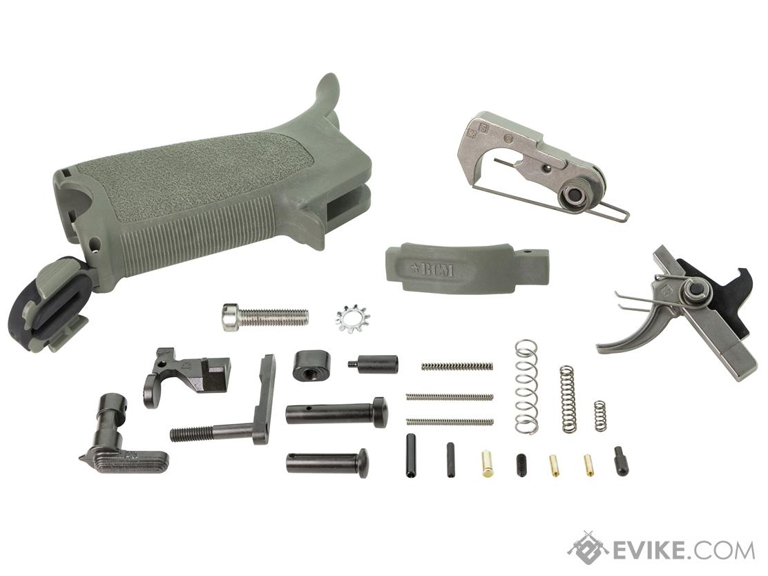 BCM Gunfighter ELPK Enhanced Lower Parts Kit for AR-15 Rifles (Color: Foliage Green)