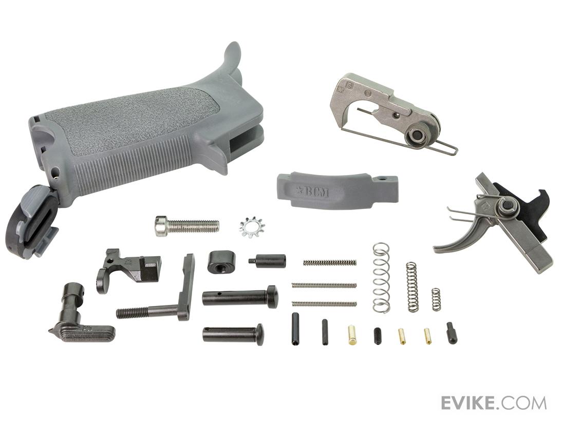 BCM Gunfighter ELPK Enhanced Lower Parts Kit for AR15 Rifles (Color Wolf Gray), Accessories
