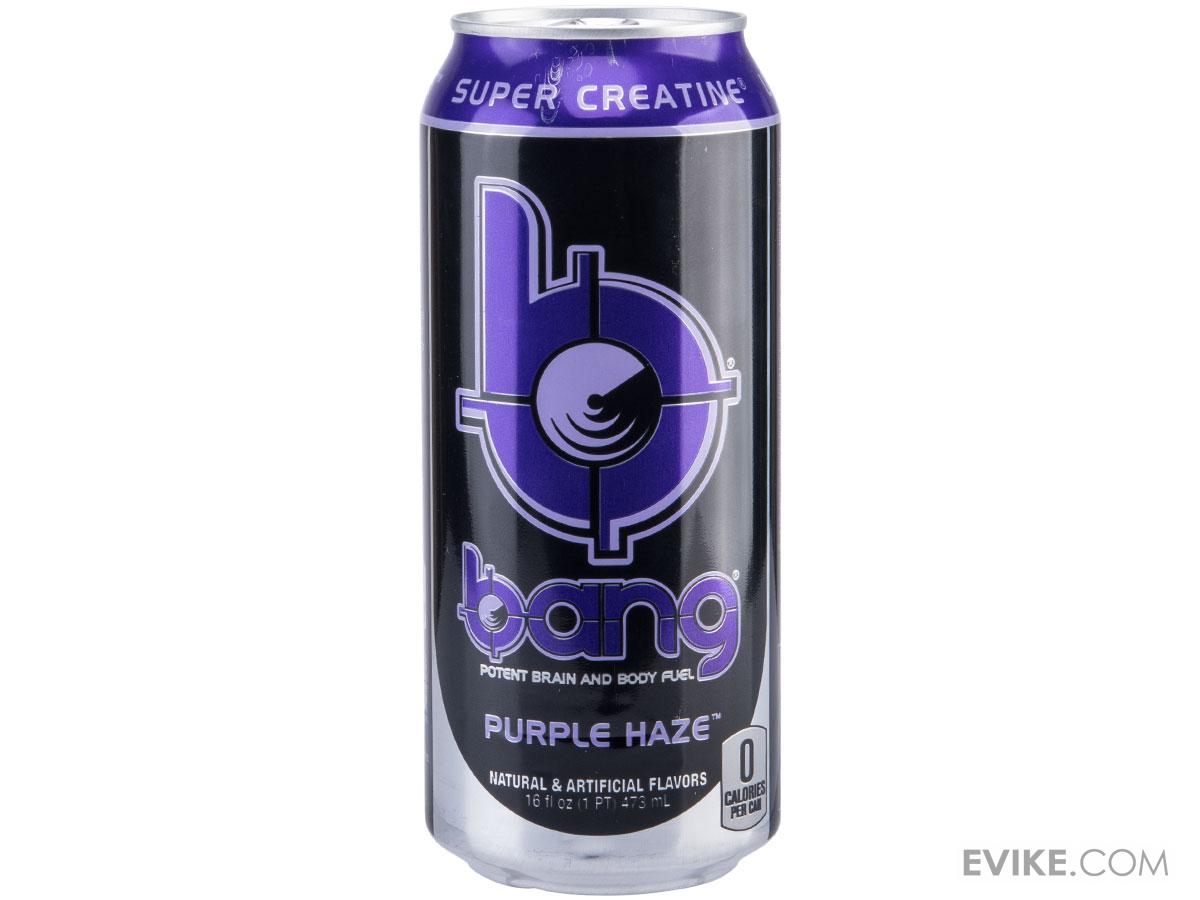 Bang 16oz Energy Drink (Model Purple Haze Grape), MORE, Drinks Evike