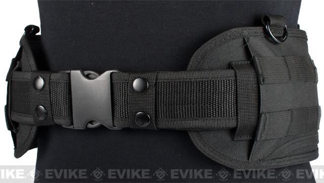 NcSTAR Battle Belt w/ Integrated Pistol Belt Set (Color: Black)